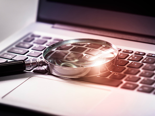 Magnifying glass keyboard probe search investigation inquiry jun26_crop